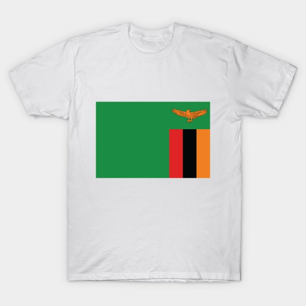 Zambia T-Shirt by Wickedcartoons